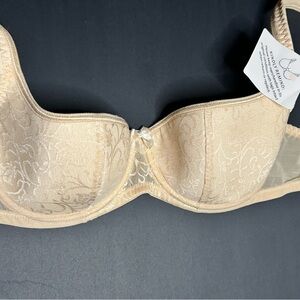34C Balconette Nude Floral Lace Bra - Women Intimates & Sleepwear NWT